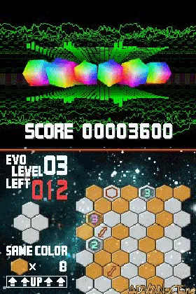 Honeycomb Beat (Europe) (En,Fr,De,Es,It) screen shot game playing